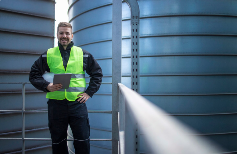 Water tank cleaning service
